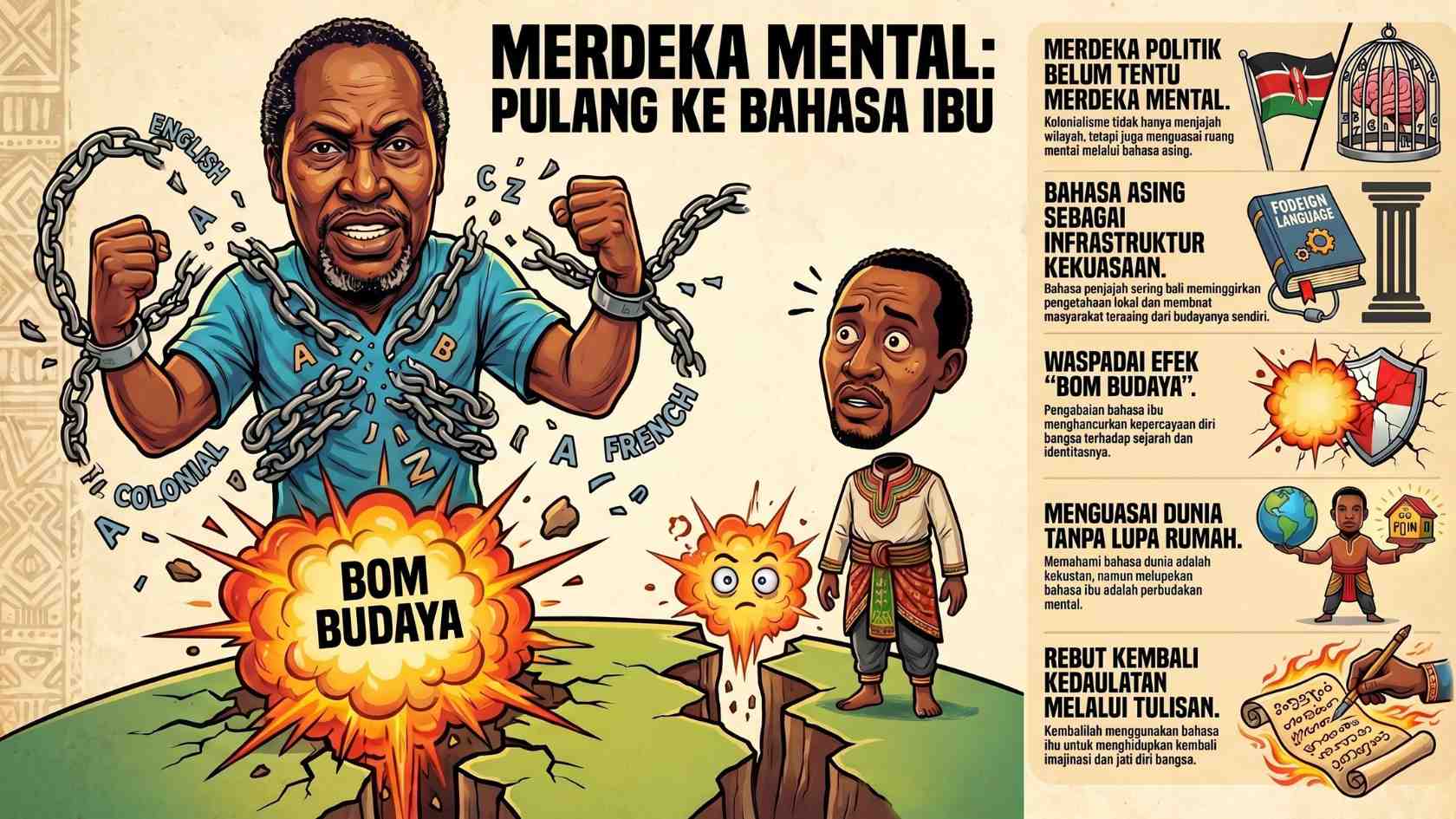 Bahasa sebagai Bank Memori Kolektif: Menelusuri Gagasan Ngugi wa Thiong'o